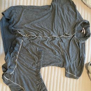 Grey Victoria’s Secret pajama set